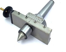 Taper Turning Attachment in Live Revolving Center Lathe Tailstock