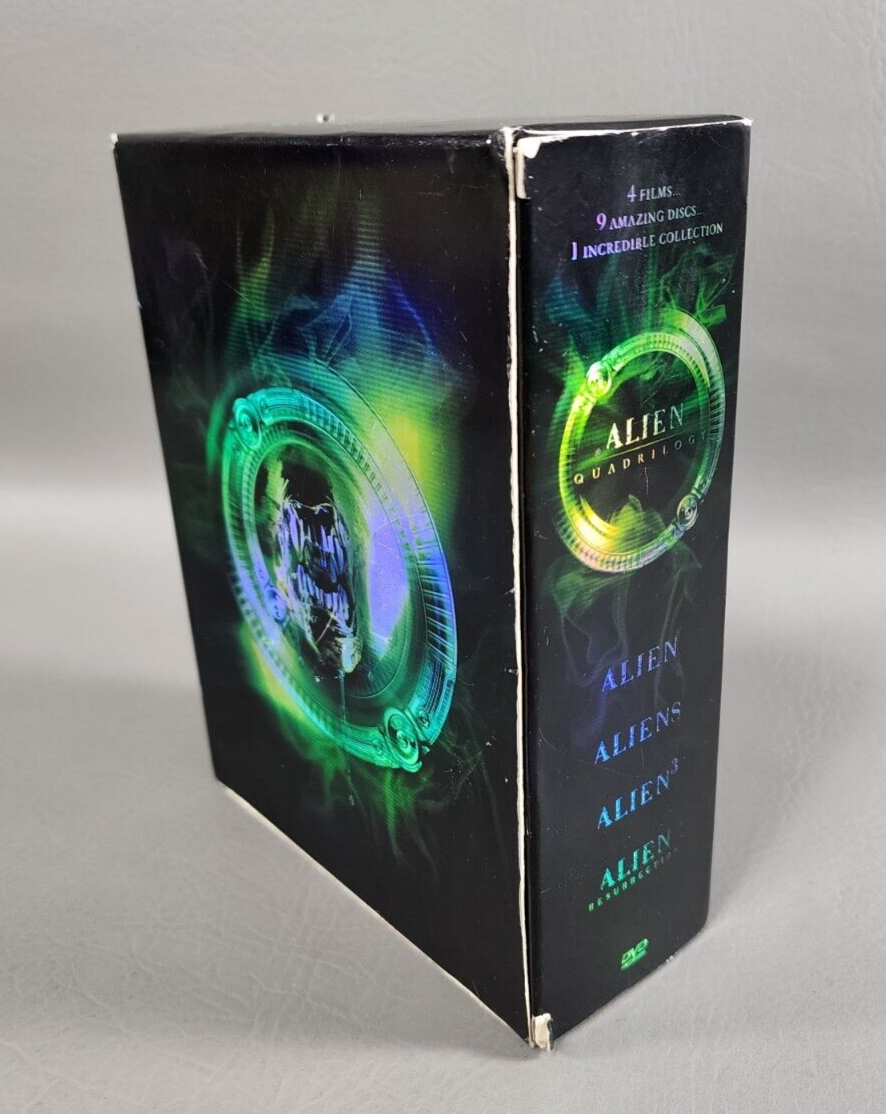 Alien Quadrilogy 9 DVD Box Set Alien Aliens Alien3 Alien