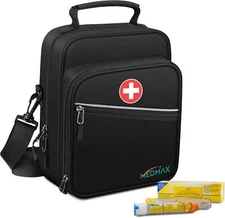 Insulin Cooler EpiPen Carrying Case Insulated, Travel Medication Organizer Bag