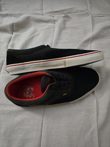 Zapatillas Vans Era Pro Etiqueta Negra Edición Limitada Negro Rojo Blanco Para Hombre Talla 13 - Imagen 5 de 9