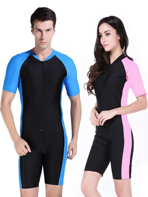 DE Damen Badeanzug Sportlich Badebekleidung UPF UV Schutz Schwimmanzug XI - Bild 1 von 4