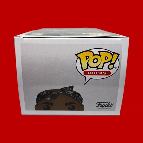 New Funko POP ROCKS Tupac Shakur 2PAC Vinyl Figure - Picture 5 of 6