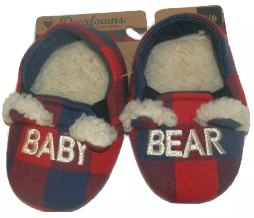 Snapklik.com : Baby House Slippers 6-12 Month First Walking Shoes For Boys  Girl Fuzzy Slip On Baby Slippers 6-12 Month Toddler Size 3.5-4