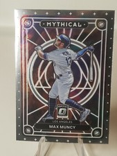2022 Panin Donruss OPTIC Baseball #MTH-18 MAX MUNCY Mythical SILVER HOLO Dodgers