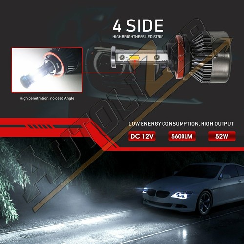 DAYLEAD 9005 LED Headlight Kit HB3 H10 High Low Beam Bulb HID Xenon Fog Light - Picture 2 of 6