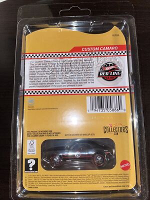 Hot Wheels RLC Exclusive 2022 - Chevrolet Camaro 1968 Chrome - 20ème Anniversaire