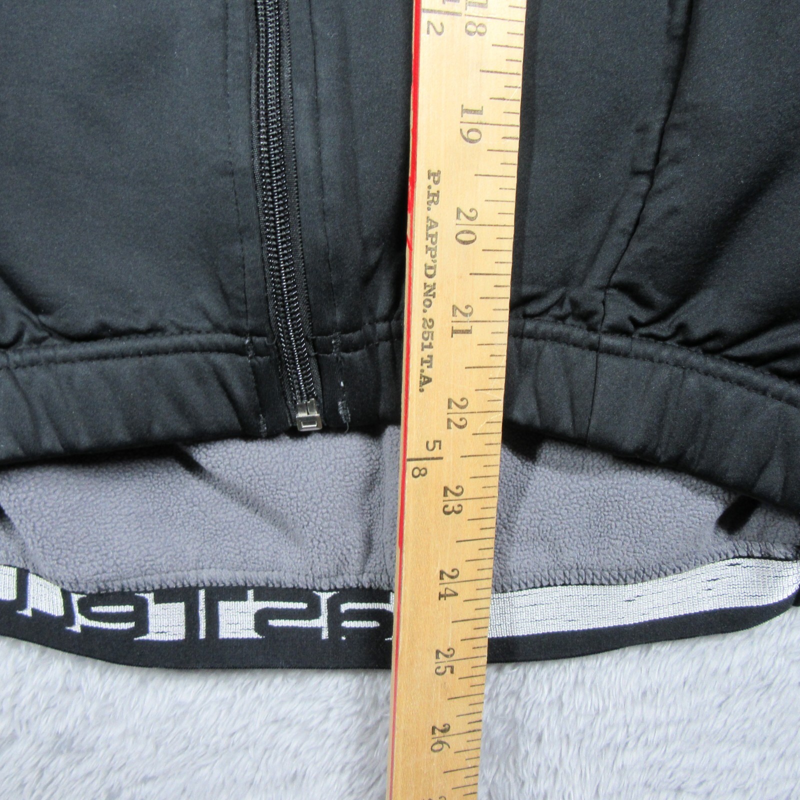 Castelli Cycling Jacket Womens Size XL Black Soft Shell Gore Windstopper Pockets