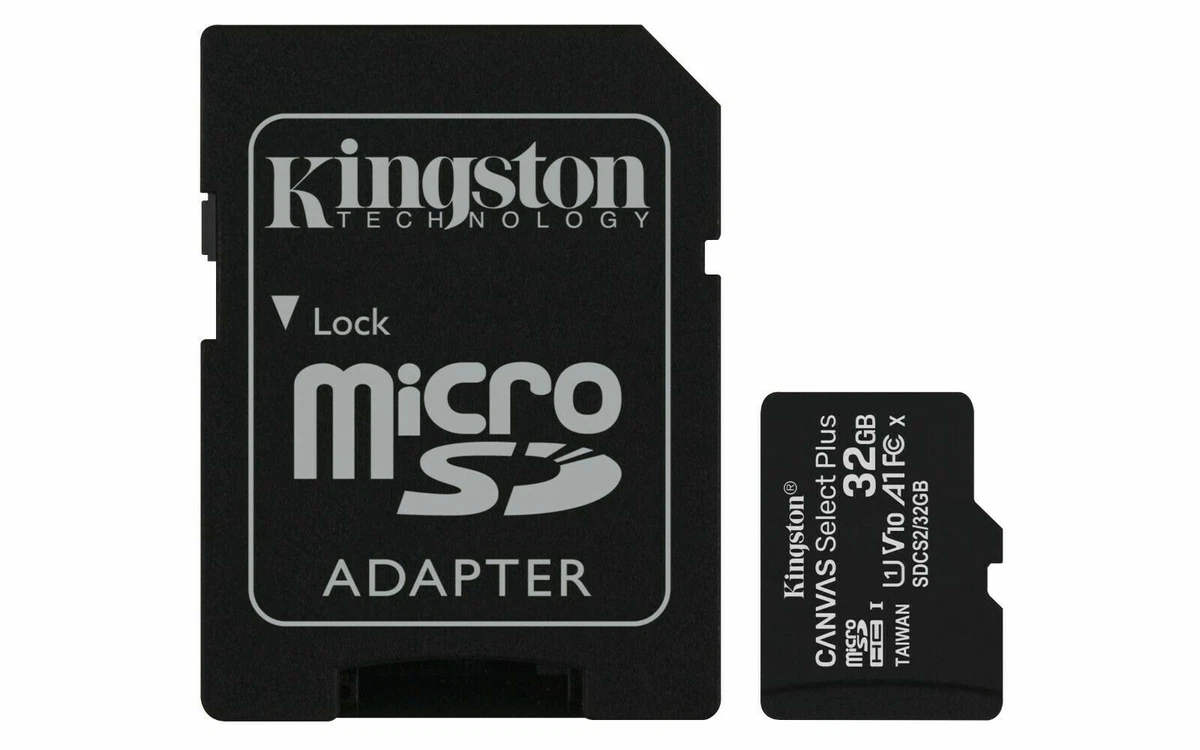 32GB Micro SD Card TF Memory For TASCAM DR-22WL, DR-40X Handheld Audio Recorder