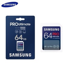 SAMSUNG SD PRO Ultimate UHS-l memory Card Water-proof 64GB 128G 256G 512G U3 V30