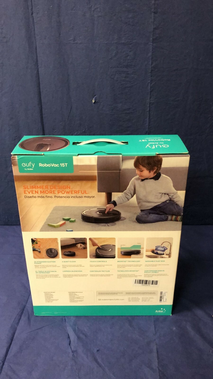 Eufy by Anker RoboVac 15T Black Robotic 