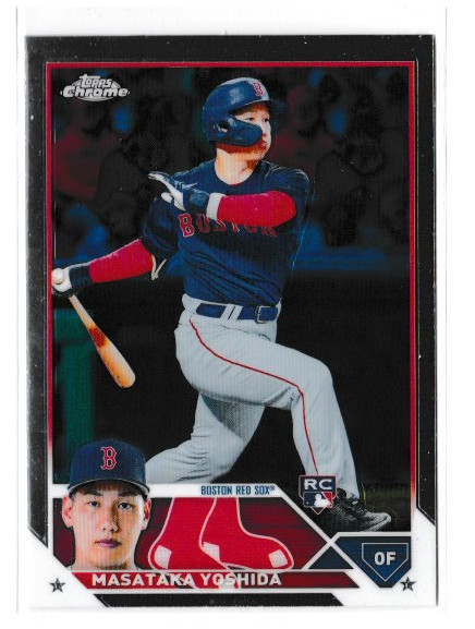 2023 Topps Chrome Masataka Yoshida #167 RC Rookie Baseball Card