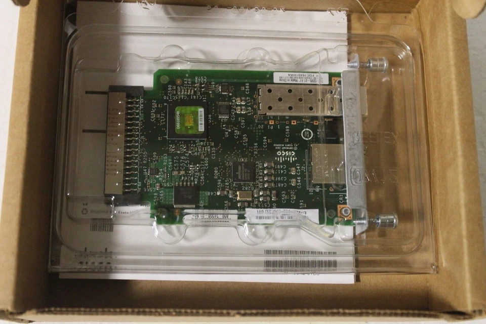 Cisco EHWIC-1GE-SFP-CU 1-Port GE + SFP Enhanced High Speed WAN Card OPEN BOX - Image 4 of 4