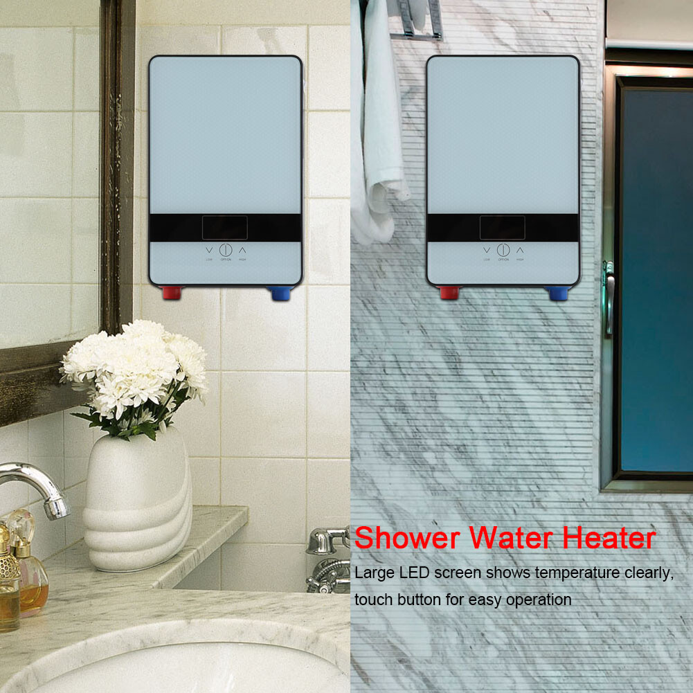 6500W Instant Hot Electric Water Heater Shower Home Camping Hot Water System AU eBay