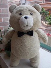 New Ted 2 Movie TED the Bear Black Bow Tie PLUSH Doll Soft Toy 18" Cute