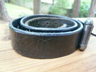 Ender Murat Womens Belt Black Cowhide Oak Leaf Acorn Sterling Silver Plated Ender Murat Womens Belt Black Cowhide Oak Leaf Acorn  main image 3
