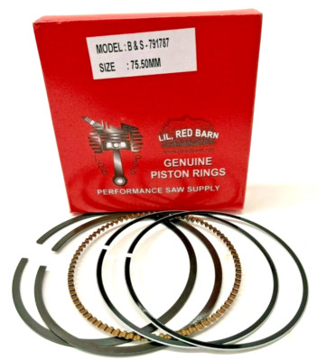 ONE SET OF PISTON RINGS FITS BRIGGS & STRATTON 791787