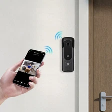 Wireless Door Bell Camera With Chime WiFi Ring Doorbell Security Camera Wifi