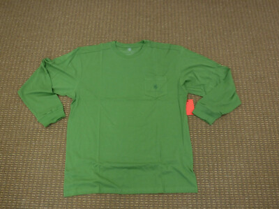 Southern Proper Savannah State Men's Pocket Long Sleeve T Shirt Size XXL Cedar