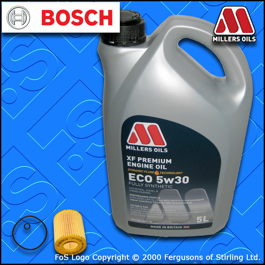 SERVICE KIT for FORD MONDEO MK3 1.8 16V PETROL OIL FILTER +MILLERS OIL 2000-2002