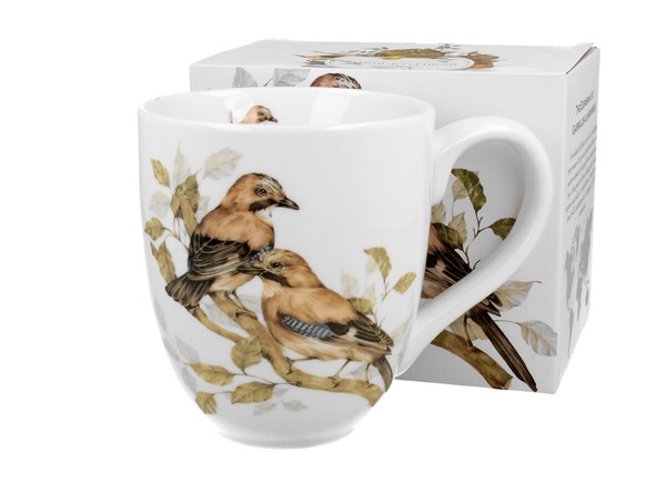 Duo Animals Xxl Becher 1000 Ml The Eurasian Jay New Bone China Porzellan-image