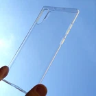 Clear Slim Silicone Case Cover For Samsung Note 10+ (Pro) SM-N975FZ