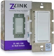 ZL-WS-100, ZLINK in wall Z-Wave Plus On/OFF switch