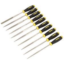 Image of Siegen Diamond Needle File Set 10pc 100mm