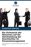 Die Sichtweise Der Menschen Auf Die Gleichstellung Der Geschlechter Im...