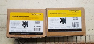 StarTech Thin Client VESA Mounting Bracket Mount Mini PC to Monitor Arm LOT OF 2