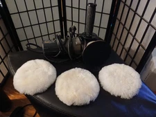 PORTER CABLE Buffer Polisher Car Polisher Detailing 6-Inch 7424 Hook Loop Tested