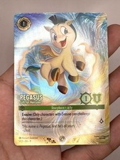 Disney Lorcana Pegasus, Gift for Hercules English Foil DLC Promo