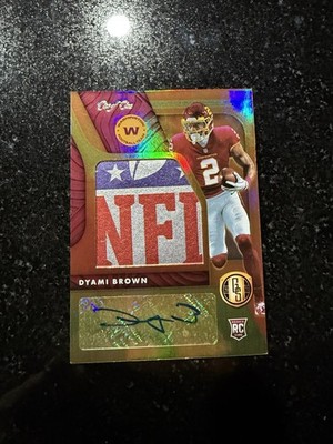 2021 Gold Standard Dynami Brown Rookie Jersey Auto Jumbo NFL Shield 1/1