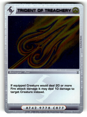 Chaotic - Trident Of Treachery - Foil Rare - Alliances Unraveled 4kids