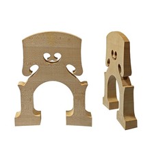 3/4 Size Upright Bass Bridge - Tall Maple Bridge Bass Accessory for replacement