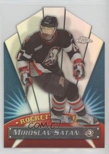 2000-01 Topps Chrome Rocket's Flare Refractor Miroslav Satan #RF9 05u8