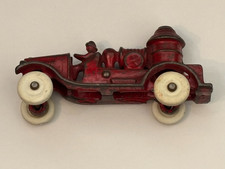 1930s Arcade Cast Iron Pumper Fire Truck C-222 With Original Paint 4.5"