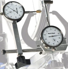 Park Tool TS-2DI Dial Indicator Gauge Set for Precise Wheel Truing & Alignment