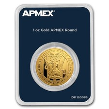 1 oz Gold Round - APMEX (In TEP Package) 5441.22 per troy oz