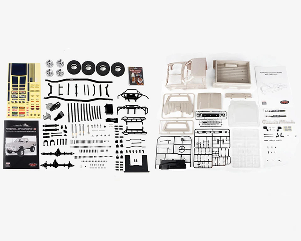 RC4WD Trail Finder 2 1/10 4WD Electric Trail Truck Kit [RC4ZK0070] - Image 3 of 4