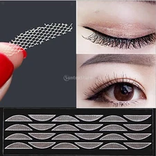 20 Sheets (480 Pieces) Invisible Seamless Mesh Lace Double Sided Eyelid Tape