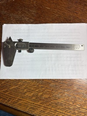 Vintage General USA No 721 Vernier Caliper Mechanic Hand Tools