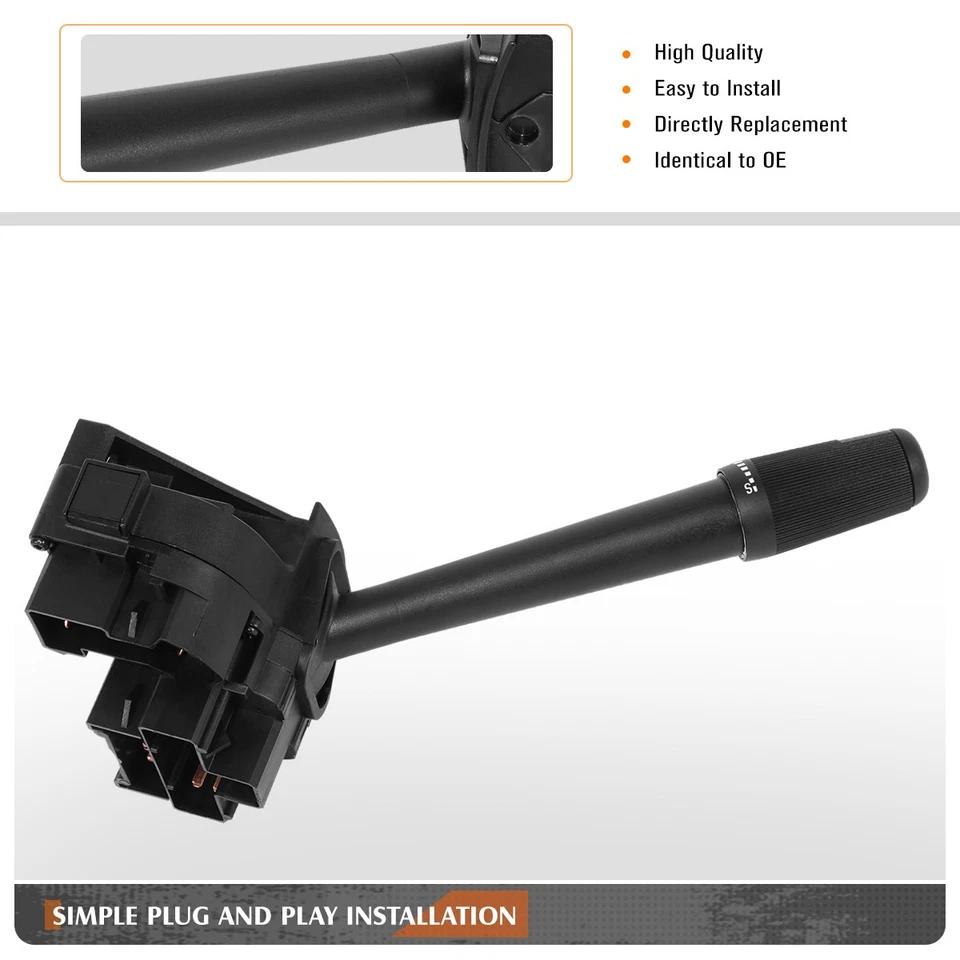 Interruptor combinado de luz de peligro de señal de giro H/L para Ford Mustang 90-93 Foto 3 de 4