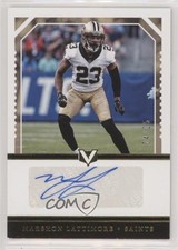 2017 Panini Vertex Vertex Signatures 4/25 Marshon Lattimore #VS-ML Auto fl4