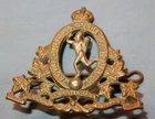 WW2 ROYAL CANADIAN CORPS OF SIGNALS MILITARY CAP BADGE CANADA WORLD WAR II