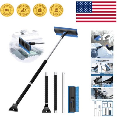 Multi-Functional 2025 Ice Scraper and Snow Brush Combo for Optimal Winter Care