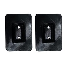 2 pieces of black sunshade footrests for caravan, car camper, traile, Talley