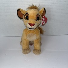 TY Beanie Baby SIMBA the Lion King (Disney) (8 Inch) Stuffed Plush Animal
