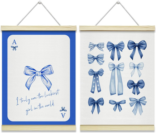 Wooden Poster Hanger Frame Set