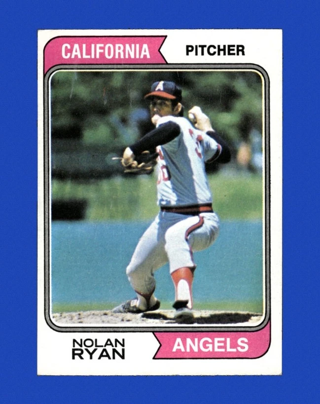 Nolan Ryan Baseball 1974 Season Sports Trading Cards & Accessories