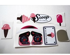 The Toy Restore Replacement Decals Fits Little Tikes 30th Anniversary Cozy Coup